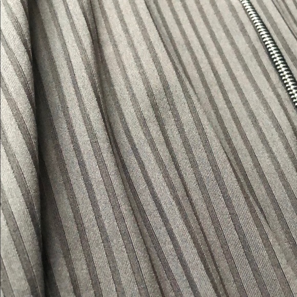 Plus Bex Ribbed Bomber Jacket - Picture 3 of 8